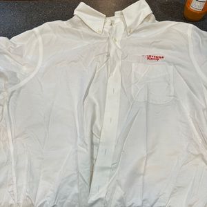 Firestone racing button up dress shirt